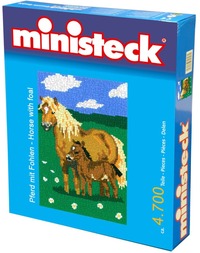 ministeck Paard met veulen