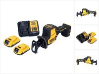 DeWalt DCS 369 D2 accu reciprozaag 18 V borstelloos + 2x accu 2,0 Ah + oplader