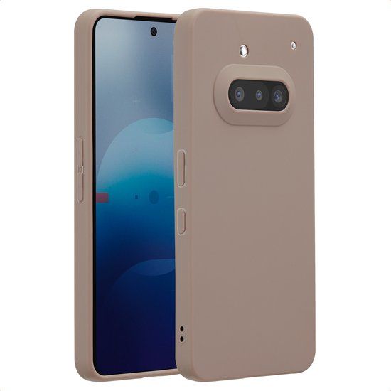 imoshion Color Backcover - Bruin - Geschikt voor Nothing Phone (3a)