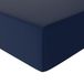 Amazon Basics Hoeslaken, microvezel, marineblauw, 140 x 200 x 30 cm