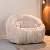 LABEL51 Cloud Fauteuil - Bruin - Chenille - 1-Zits - Met Armleuning