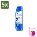 Head & Shoulders Pro-Expert 7 shampoo anti-pelliculaire - 250 ml - Lot économique - 5 pièces