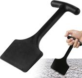 Merkloos Tapijt Gereedschap - Vloer Schraper - Vloerbedekking Plaatsen - Ergonomische Handgreep - 20.2 cm - Zwart