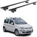 Omac Barres De Toit Aluminium Certifiées Tüv Pour Fiat Panda Iii City Cross 2012-2026 – Pour Rails De Toit Standards – Rainure En T – Charge Max 90 Kg – 2 Antivols Noir