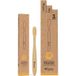Farline Brosse à dents junior Farline Bambou Lion Orange 3 pièces