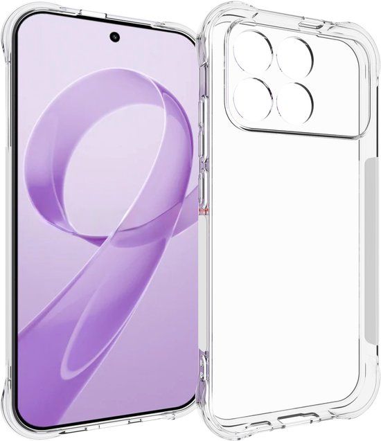 imoshion Shockproof Case voor de Xiaomi Poco F8 Pro - Transparant