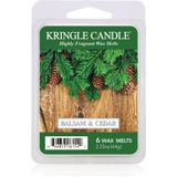Kringle Candle Balsam & Cedar Smelt wax voor Aromalampen 64 gr