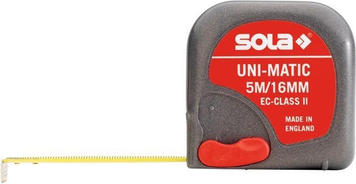 Sola Uni-Matic UM 5 m Rolmaat - 5m x 16mm