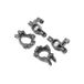 LOSI Los234018 Front Spindle and Carrier Set: Tenacity All, Multicolor
