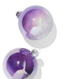 HEMA Lot De Boules De Noël De 8,5 Cm Violettes - 2 Pièces (violet)