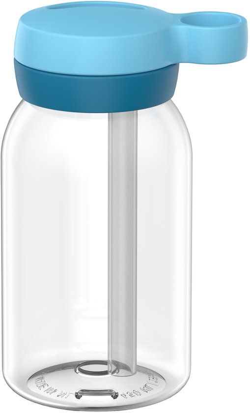 Mepal Campus Drinkfles met rietje - 450 ml - Cool blue