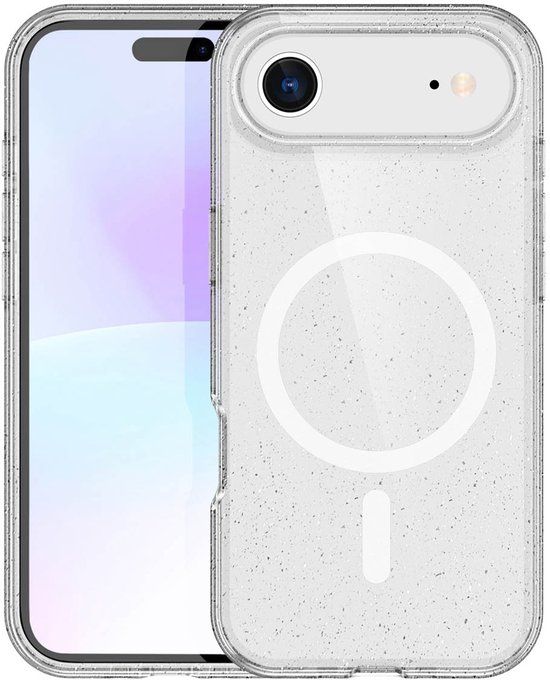 imoshion Sparkle Backcover met MagSafe voor de Apple iPhone Air - Transparant
