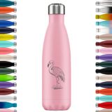 FLASKE Original Drinkfles 500 ml - Standing Flamingo
