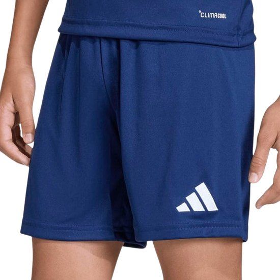 Adidas Entrada 26 Short Junior - Maat 140 - Navy - Kinderen - Unisex