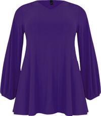 Yoek Tuniek met v-hals 3XL Paars