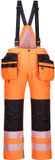 Portwest PW3 Hi-Vis winterbroek PW351 - Oranje/Zwart - M