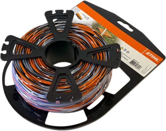 Stihl - CF3 PRO - Maaidraad - Kruisvormig - Oranje/Zwart/Grijs - Ø 3,0 MM x 45,0 M