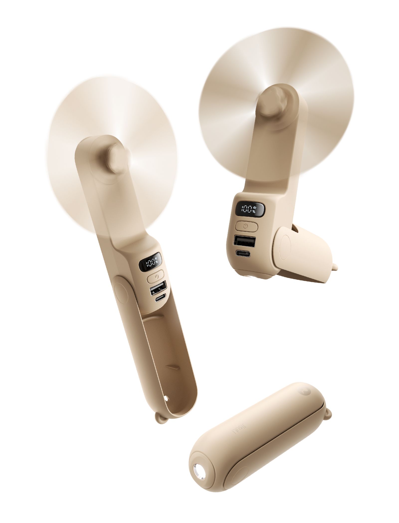 JISULIFE Portable Handheld Fan