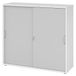 BETA 1753S - Armoire coulissante - Blanc/Gris