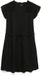 VERO MODA VMLINE SS SHORT DRESS WVN NOOS Zwarte Jurk