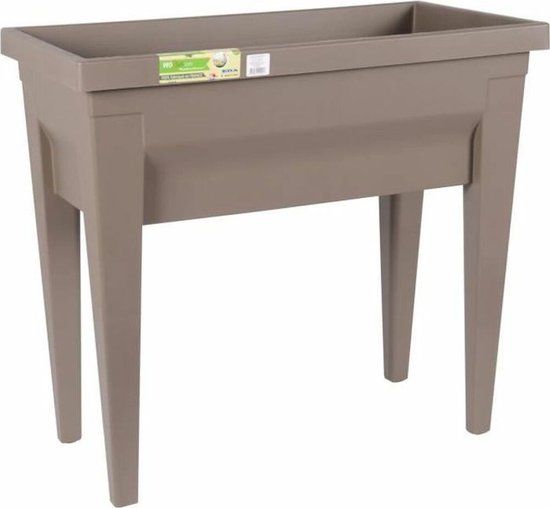 EDA Groenten Kweektafel - Taupe - 73 x 38,5 x 68 cm