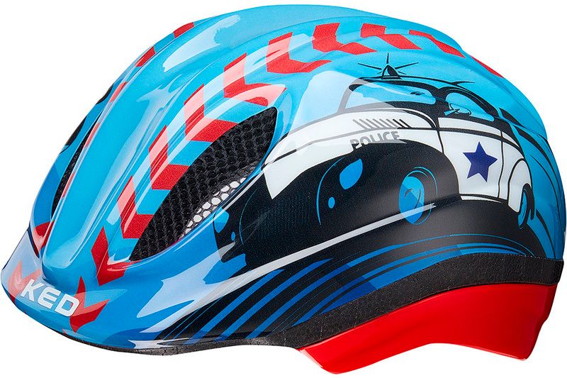 KED Meggy Trend Fietshelm Kinderen blauw