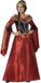 Atosa Costume de Reine Médiévale pour Enfants Rouge 3-4 Ans