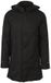 AGU Mac Hiver Imperméable Homme - Noir - Manteau d'hiver doublé - Colonne d'eau 20 000 mm - Capuche amovible