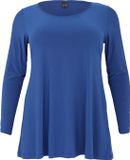 YOEK T-shirt femme manches longues indigo