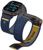 Spigen Athlex Air - Bandje Geschikt voor Apple Watch 1-10/SE/Ultra - Blauw