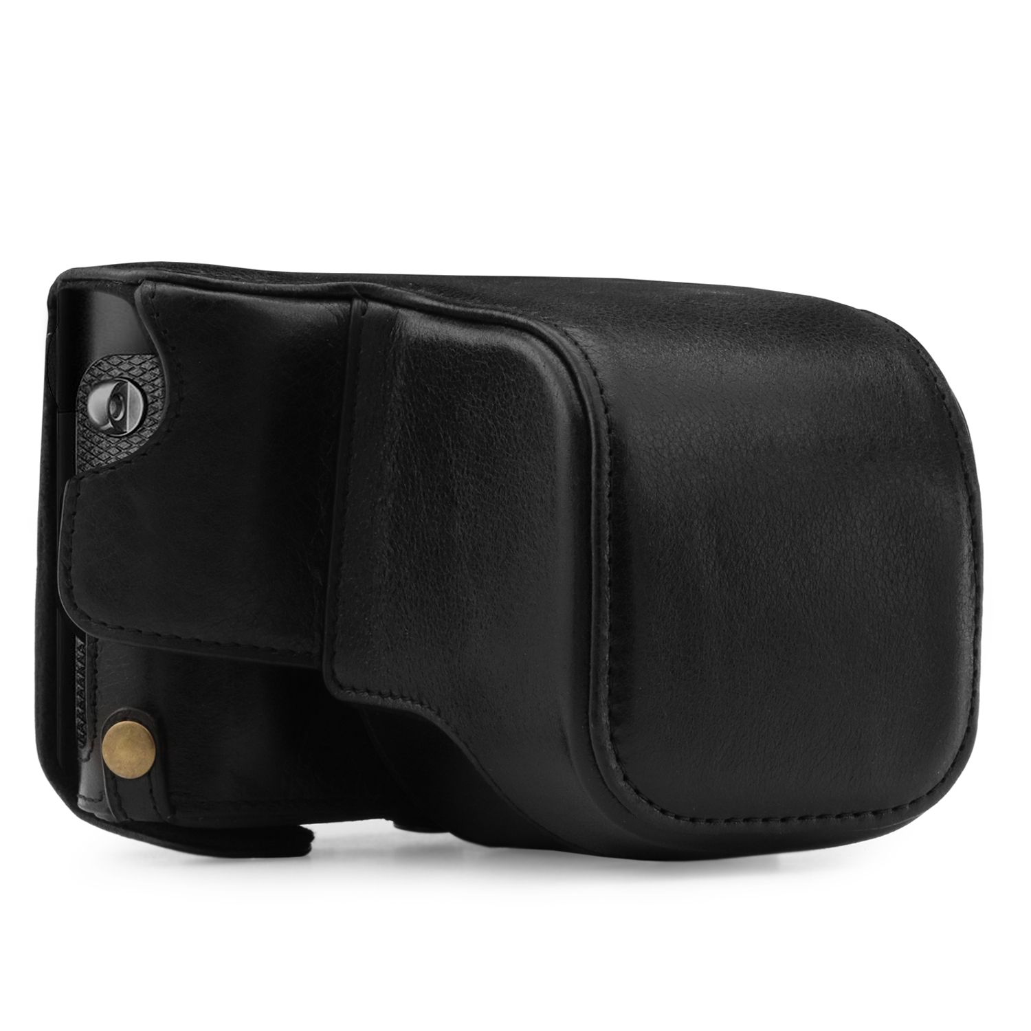 MegaGear MG1402 - Cameratas - Zwart - Leer