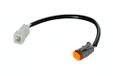 HELLA 8KB 990 299-361 Leidingadapter, elektroset - 2-polig - Stekker: DEUTSCH stekker - Kabel: 200mm