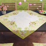 PETTI Artigiani Italiani - Tafelkleed voor Pasen, modern tafelkleed voor Pasen, digitale print, 100% Made in Italy