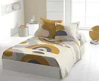Home Linge Passion Home Lonsdale Oker Beddengoedset, 4-delig, 100% katoen, 57 draden/cm², 240 x 300 cm