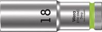 Wera 05004558001 8790 HMC Deep dopsleutelinzet 1/2", vert clair, 18,0 mm