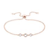 Tamaris Armband Voor Dames Van 925 Zilver, Armsieraad Verstelbaar Met Verschillende Hangers