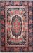Bakero Vloerkleed Antique Dark Polyester Donkerrood 120x180 cm