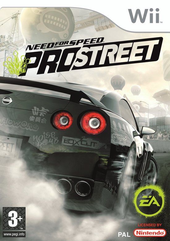 Sony Playstation Electronic Arts Need for Speed - ProStreet - Nintendo Wii