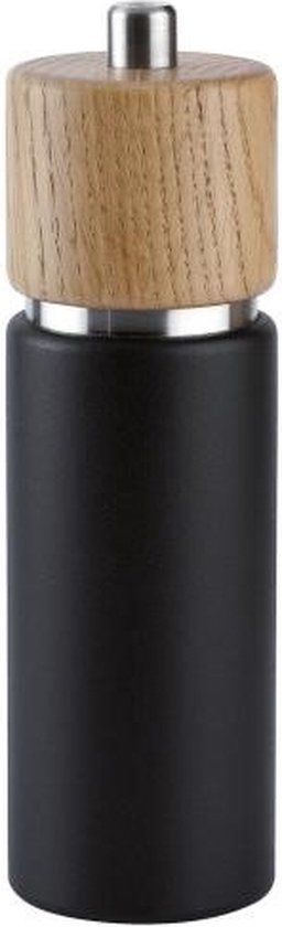 Zassenhaus Hannover Zoutmolen - Beukenhout - 18cm - Zwart/Eikenlook