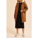 ICode Camel Parka doublé de fourrure de nylon