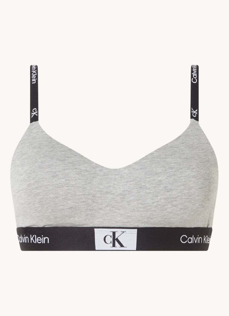 Calvin Klein Calvin Klein CK96 voorgevormde bralette met logoband