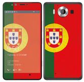Royal muursticker RS. 124402 zelfklevend voor Microsoft Lumia 950, motief vlag Portugal