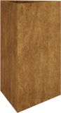 vidaXL Plantenbak - 50x43x75 cm - cortenstaal - groen