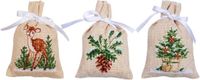Vervaco Kruidenzakje Kit - Kerst - Winter Set van 3
