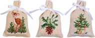Vervaco Kruidenzakje Kit - Kerst - Winter Set van 3