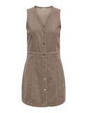 ONLY - ONLMOXIE S/L BUT CORD DRESS CC PNT - Meisjes - Mini jurken