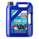 LIQUI MOLY Marine 4T Motor Oil 15W-40 | 5 L | Boot minerale motorolie