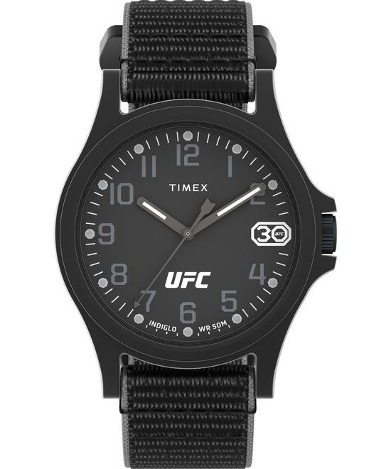 Timex UFC Apex TW2V90800 Heren Horloge - Zwart - 40 mm