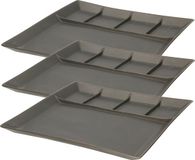 Svenska Living Vakjesbord - 6 stuks - Zwart - 24 cm