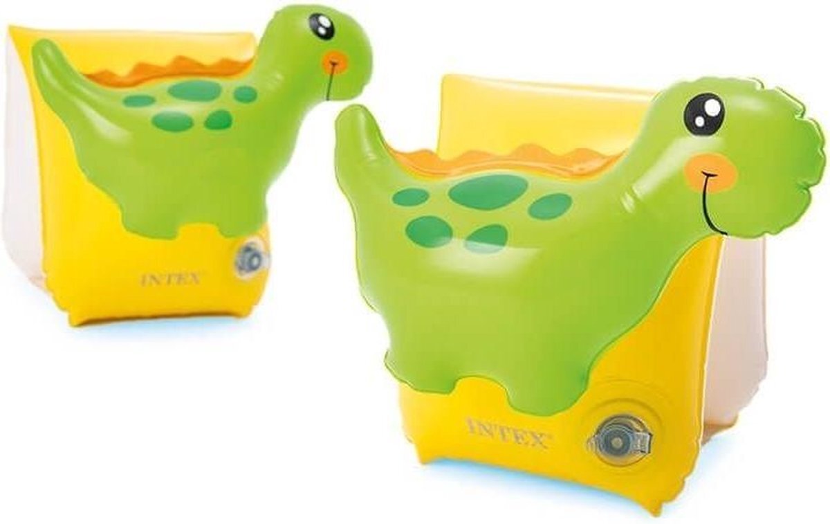 Intex 3-D Dinosaurus zwemvleugels | dino| zwembandjes| zwemmen kinderen | Armband | dinosaur